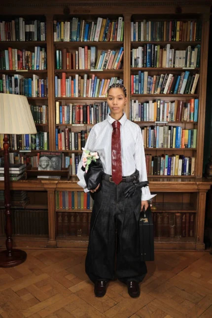 Shinzo Brand Okayama 15oz Raw Black Pleated Japanese Selvedge Balloon Denim Pants